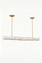 Imperial Strata Alabaster Linear Pendant Lamp