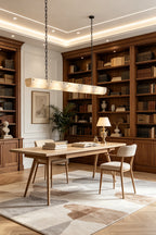 Imperial Strata Alabaster Linear Pendant Lamp