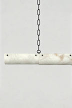 Imperial Strata Alabaster Linear Pendant Lamp