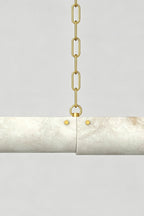 Imperial Strata Alabaster Linear Pendant Lamp