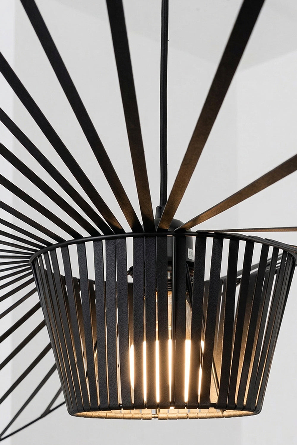 Iron Design Hat Shape Pendant Light
