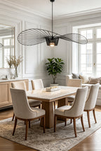Iron Design Hat Shape Pendant Light