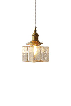Jewel Square Glass Pendant Lamp