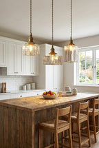 Jewel Square Glass Pendant Lamp