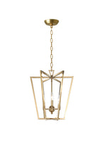 Lantern-shaped chandelier