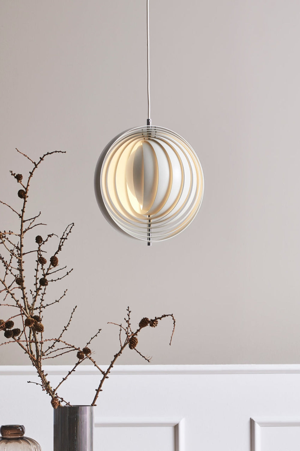 Layered Moon Pendant Lamp