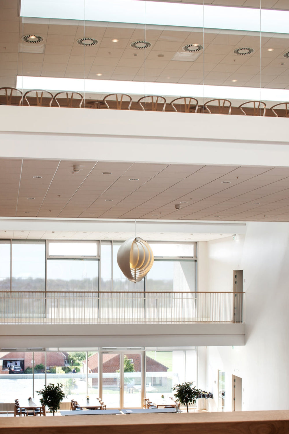 Layered Moon Pendant Lamp