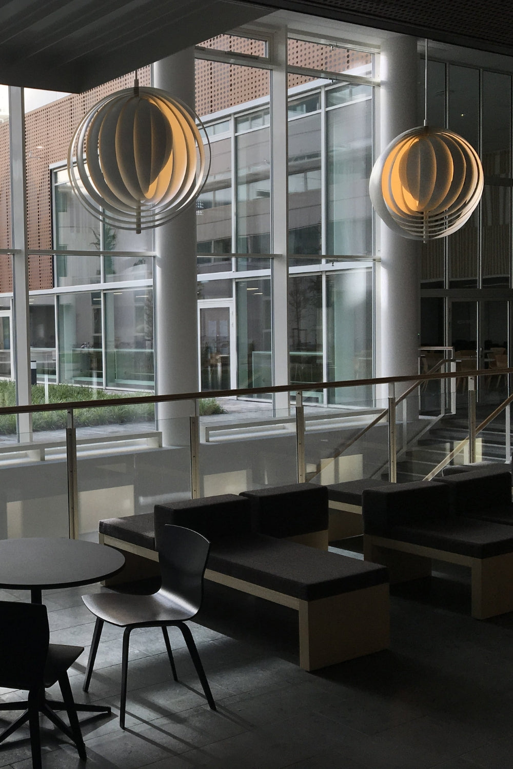Layered Moon Pendant Lamp