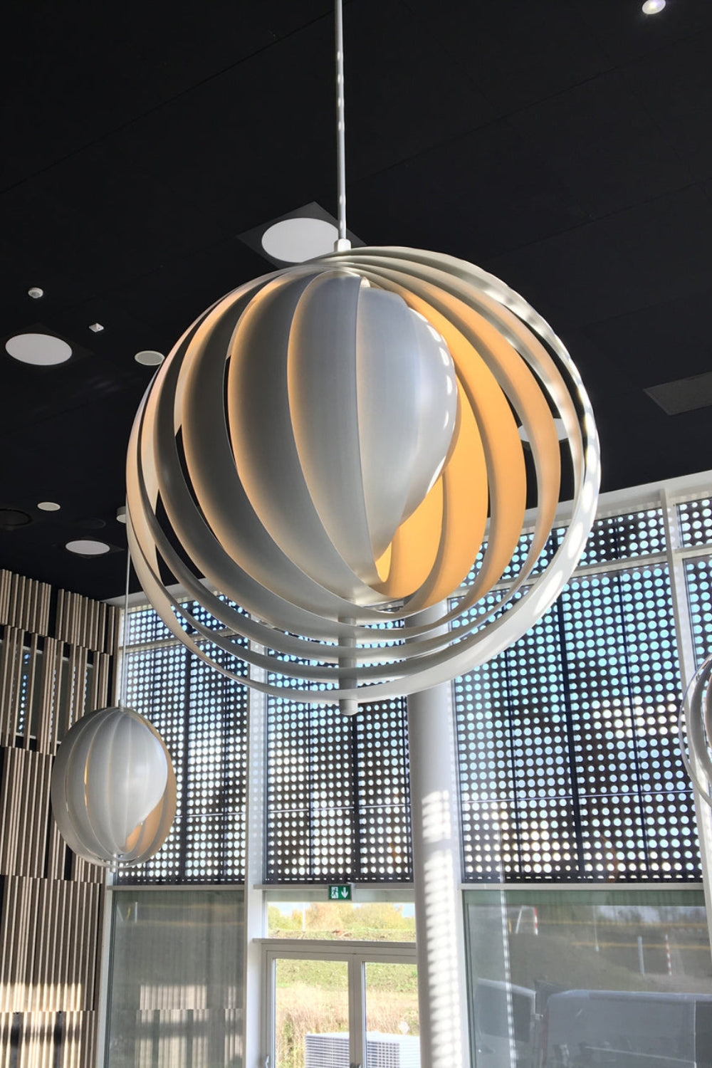 Layered Moon Pendant Lamp