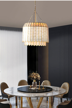 Light Luxury Shell Chandelier
