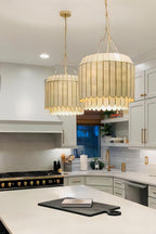 Light Luxury Shell Chandelier