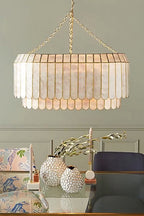 Light Luxury Shell Chandelier