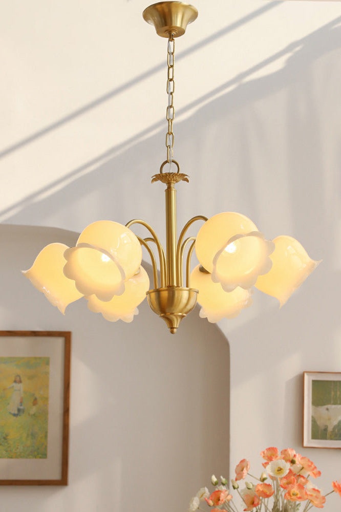 Flowers Lily of the Valley Chandelier