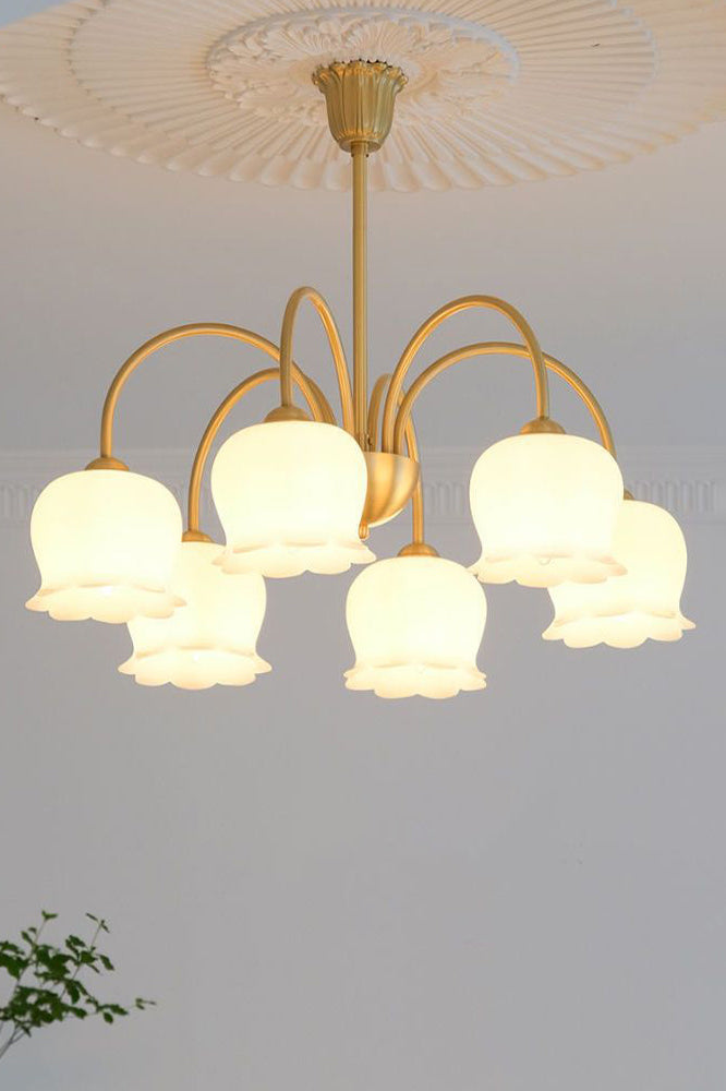 Flowers Lily of the Valley Chandelier