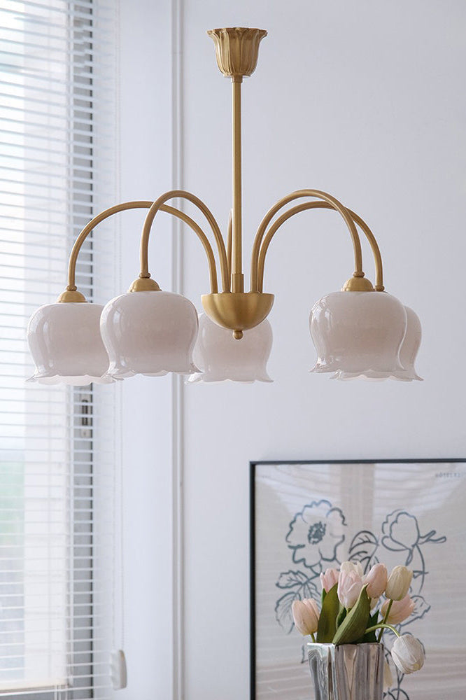 Flowers Lily of the Valley Chandelier