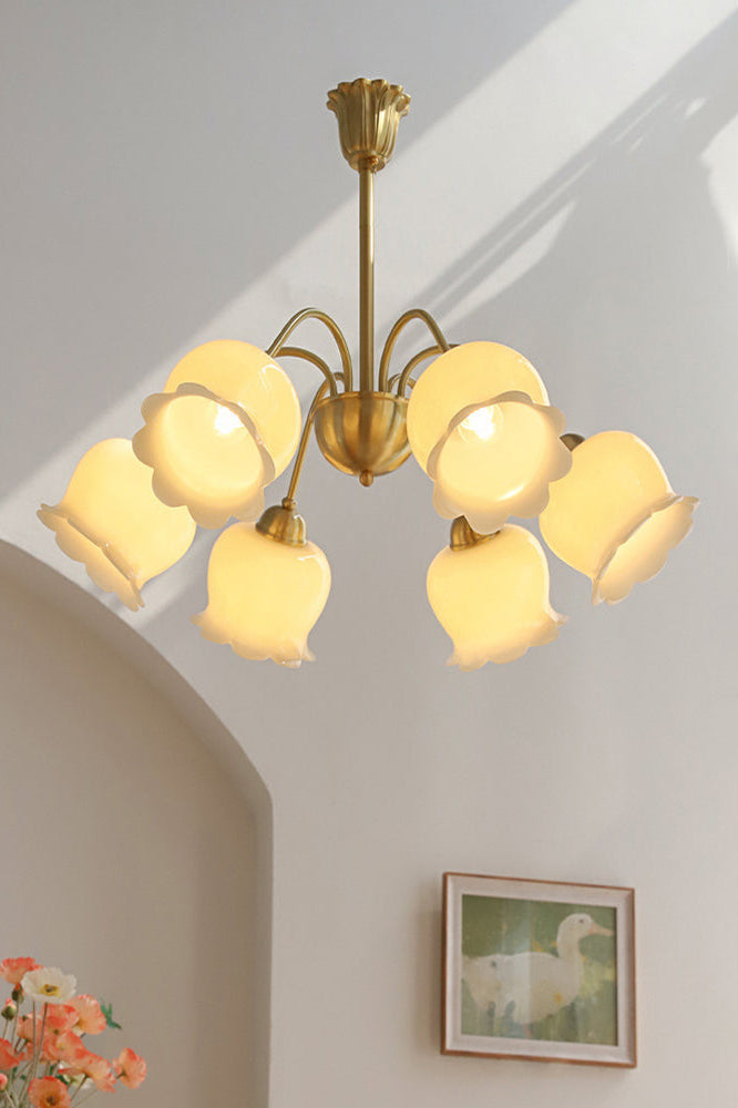 Flowers Lily of the Valley Chandelier