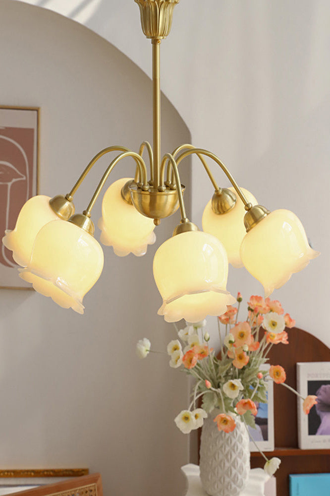 Flowers Lily of the Valley Chandelier