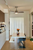 Linea Natural Three-blade Ceiling Fan Light