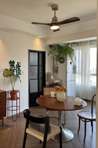 Linea Natural Three-blade Ceiling Fan Light