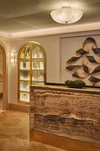 LumaGlass Semi-Flush Light