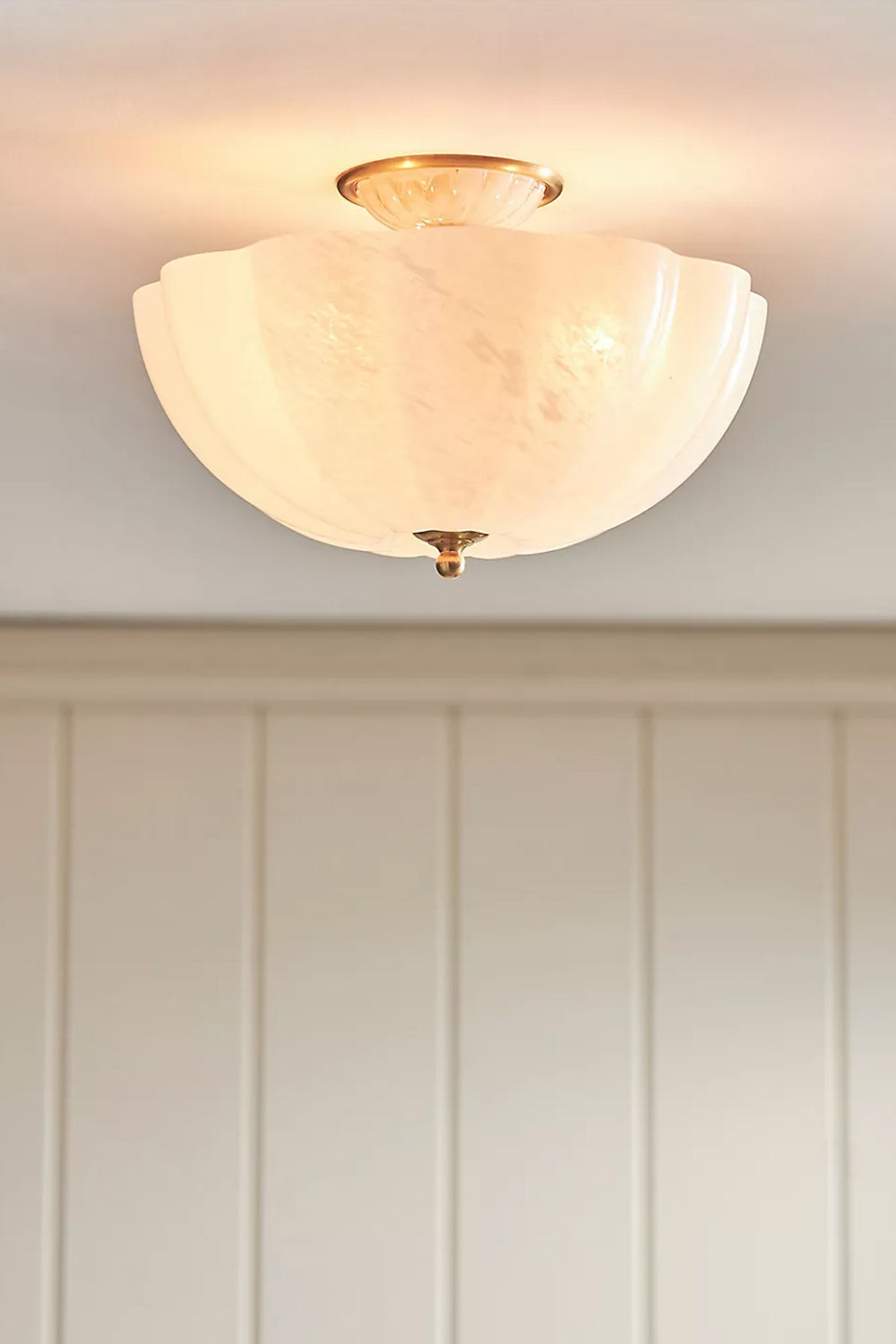 LumaGlass Semi-Flush Light