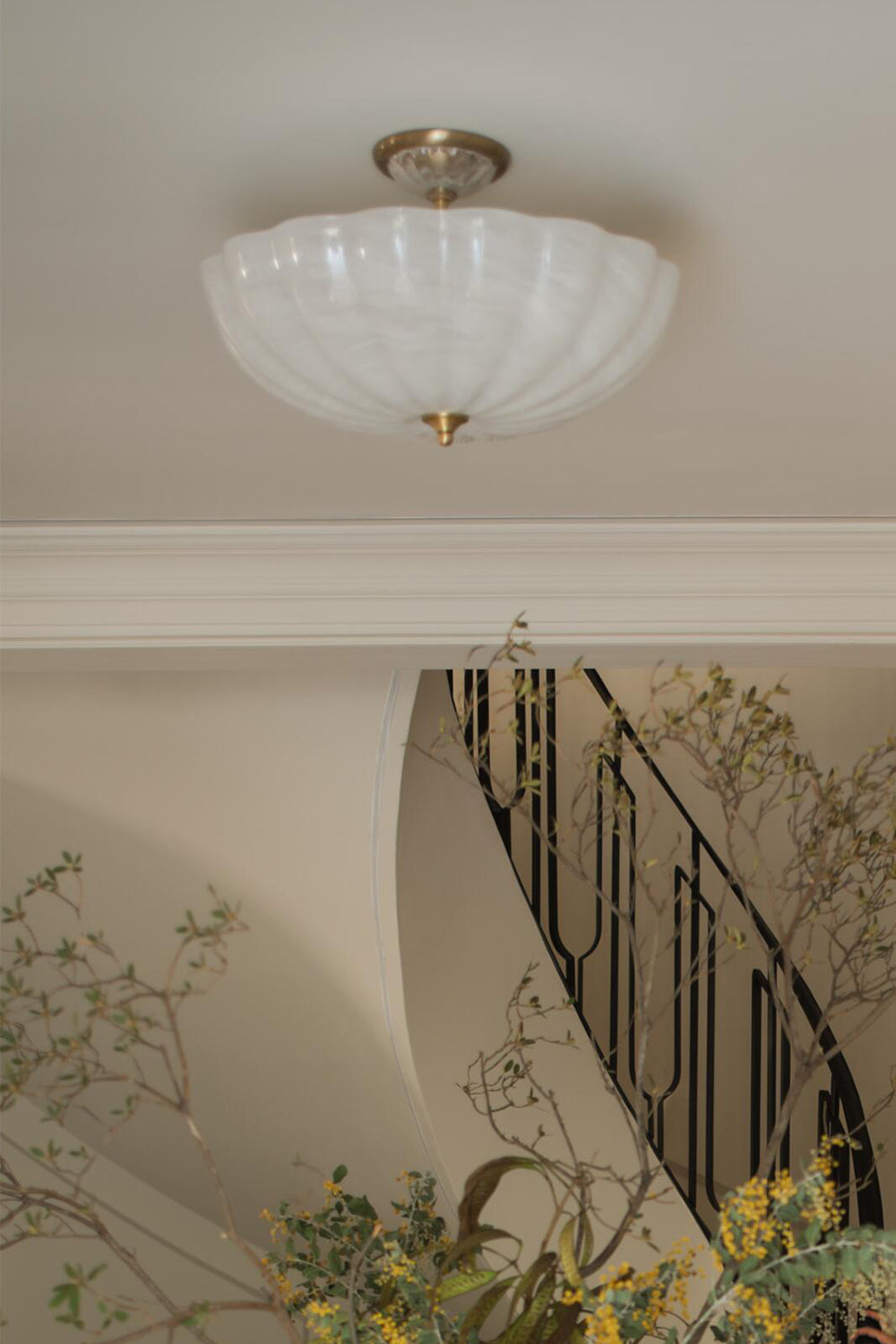 LumaGlass Semi-Flush Light