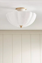 LumaGlass Semi-Flush Light