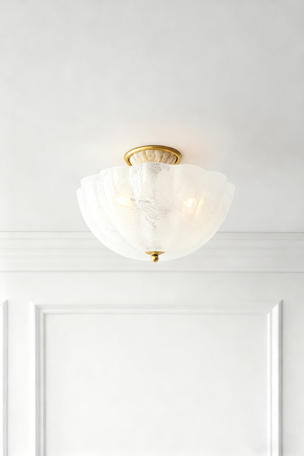 LumaGlass Semi-Flush Light