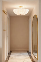 LumaGlass Semi-Flush Light