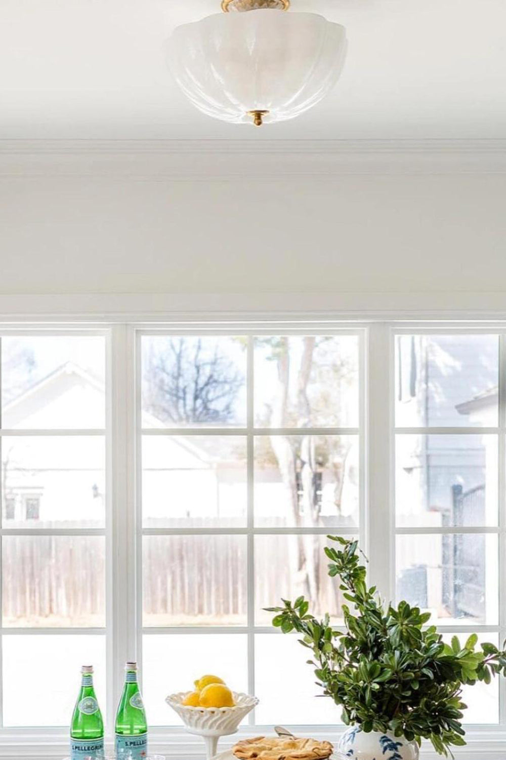 LumaGlass Semi-Flush Light