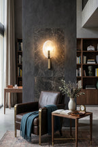 Lunar Alabaster Wall Lamp