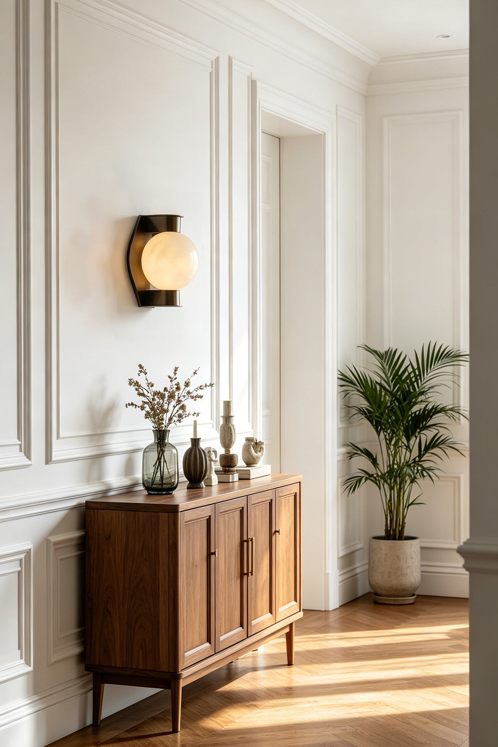 Lunar Alabaster Wall Light