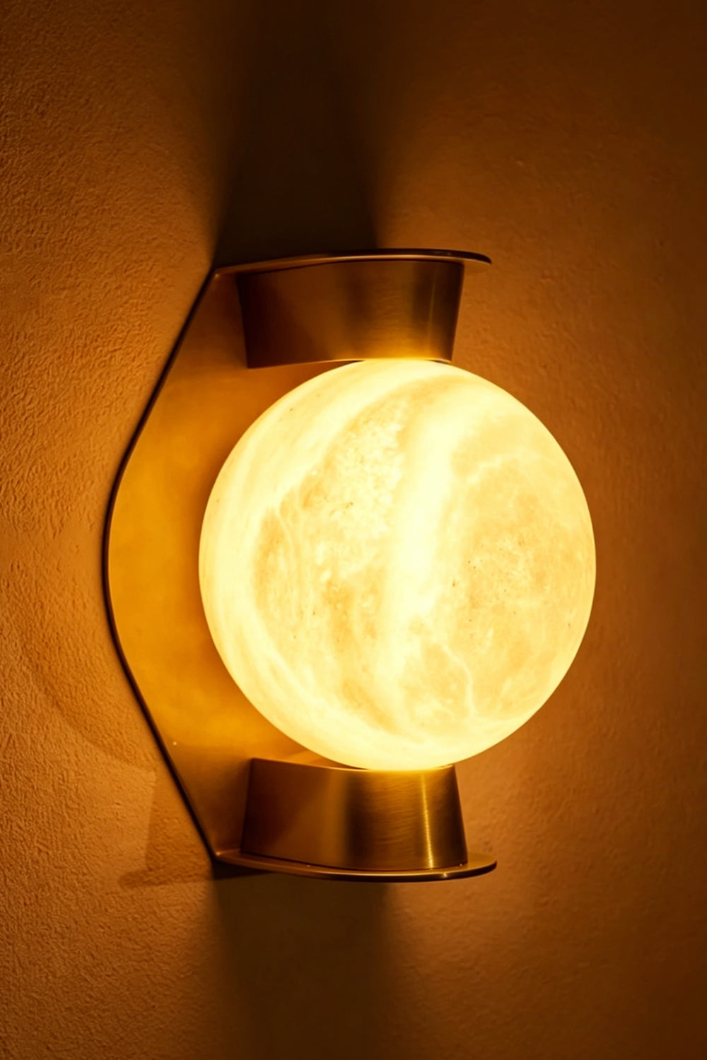 Lunar Alabaster Wall Light