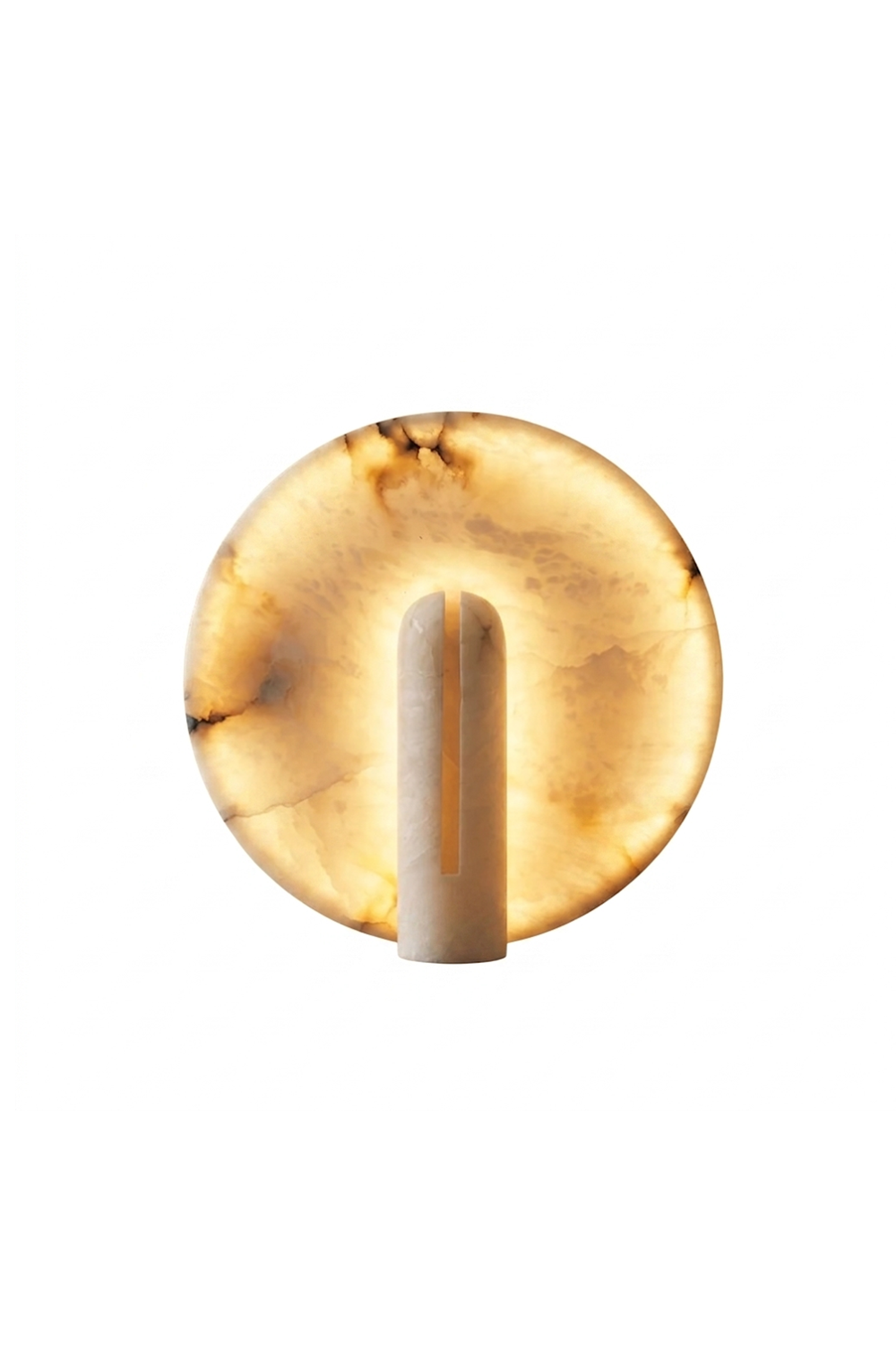 Lunar Horizon Alabaster Table Lamp