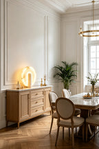 Lunar Horizon Alabaster Table Lamp