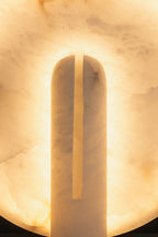 Lunar Horizon Alabaster Table Lamp