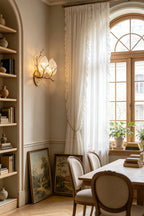 Magnolia Arbor Brass Wall Lamp