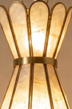 Magnolia Shell Pendant Light