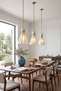 Magnolia Shell Pendant Light