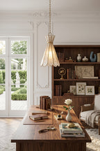 Magnolia Shell Pendant Light