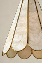 Magnolia Shell Pendant Light