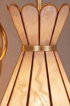 Magnolia Shell Wall Light