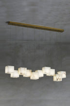 Alabaster Box Chandelier
