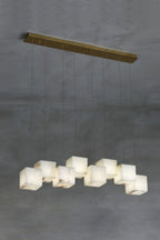 Alabaster Box Chandelier