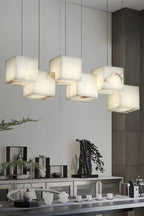 Alabaster Box Chandelier
