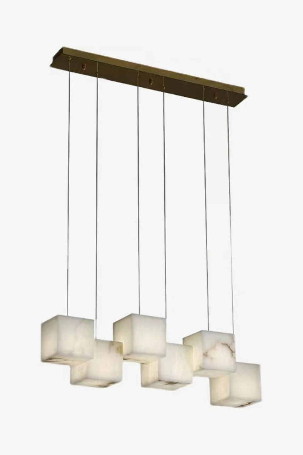 Alabaster Box Chandelier