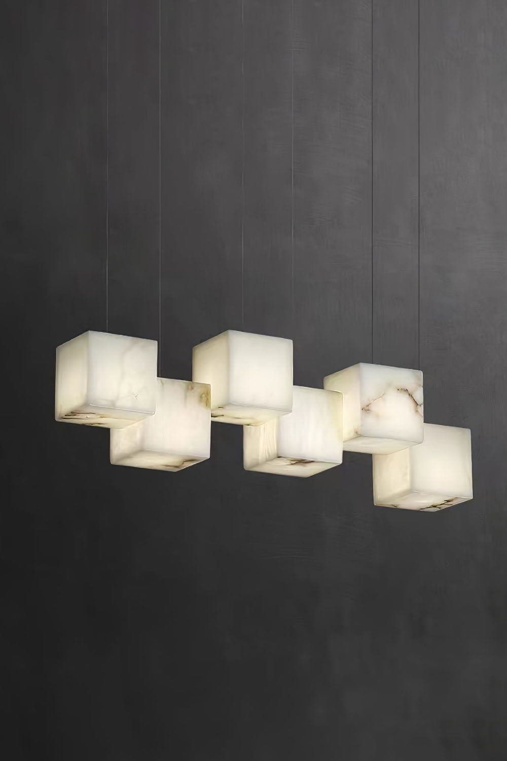 Alabaster Box Chandelier
