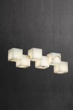 Alabaster Box Chandelier