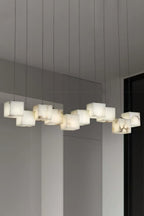 Alabaster Box Chandelier