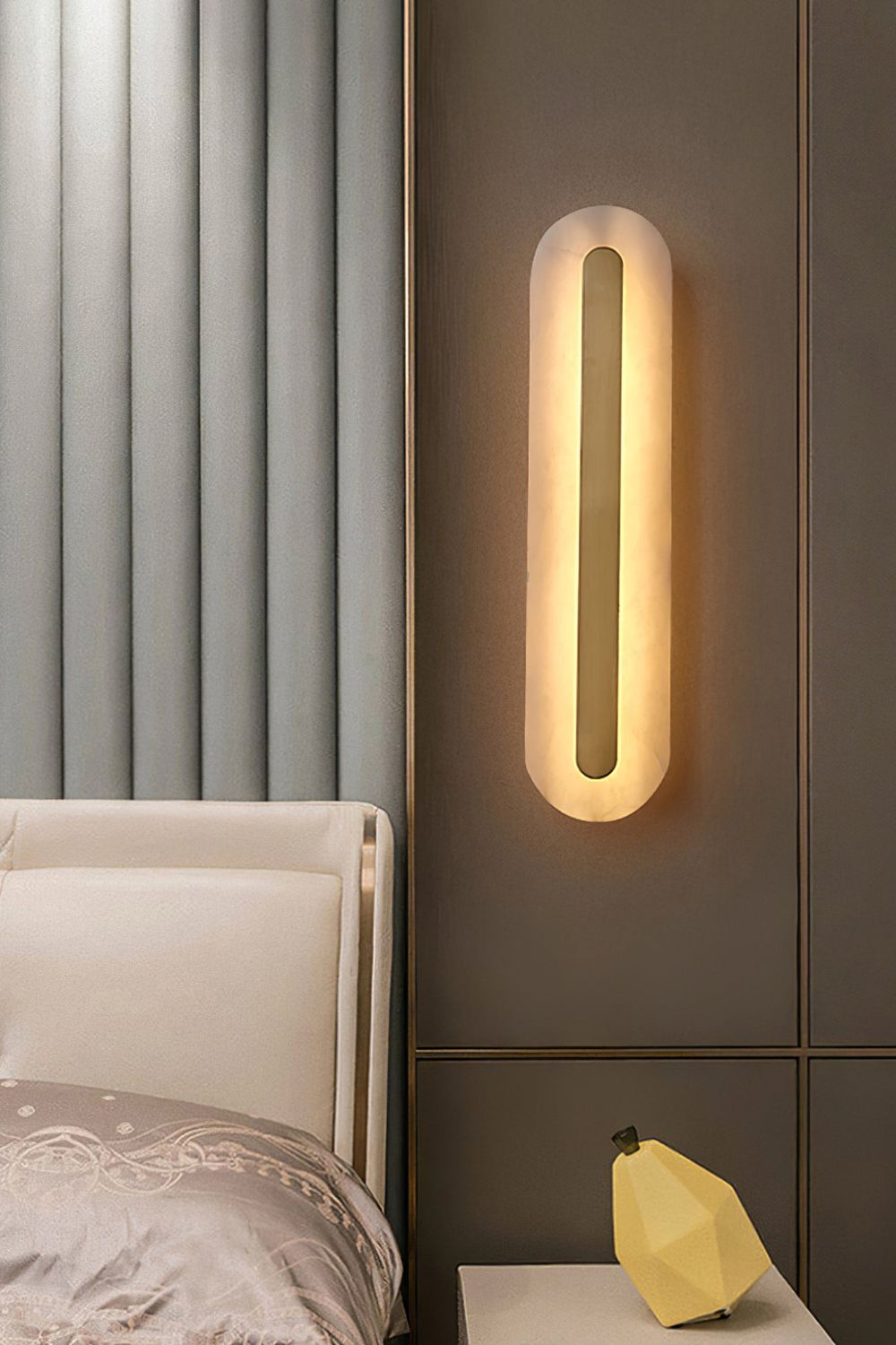 Marble Rounded Wall Light